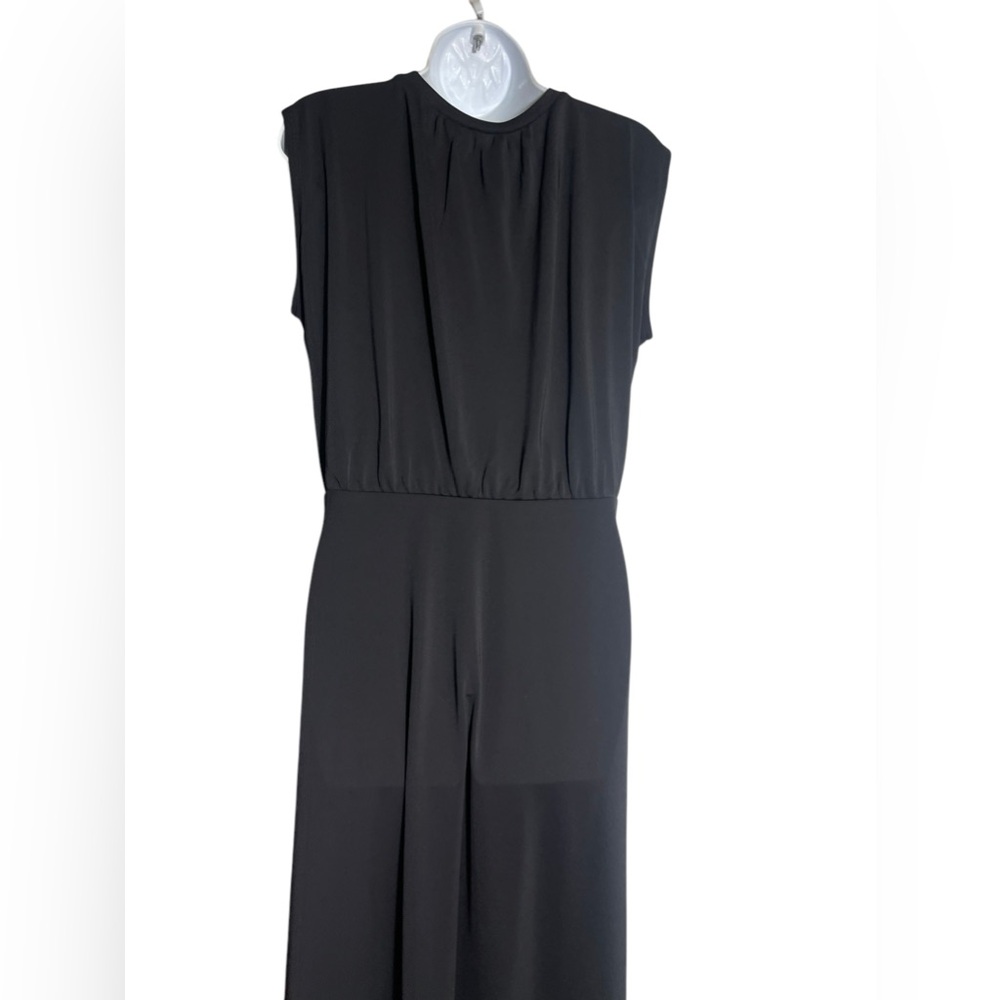 Ann Taylor dress size 8 stunning simple long black sleeveless maxi dress🖤 - Picture 5 of 6